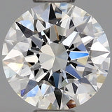 1/2 Carat Round Cut Natural Diamond - H VS1 - 0.55ct - EX Cut Grade