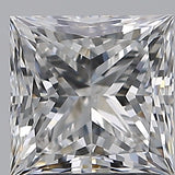 1.5 Carat Princess - Natural Diamond - 1.51 - F - SI1 - VG - EX - EX