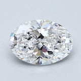 1 Carat Oval - Natural Diamond - 1.3 - D - VS2 - VG - EX - EX