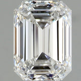 1 Carat Emerald - Natural Diamond - 0.91 - F - VVS2 - EX - EX