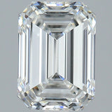 2 Carat Emerald - Natural Diamond - 2.01 - G - VS1 - EX - EX - EX