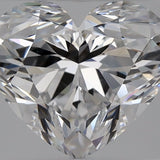 2 Carat Heart - Natural Diamond - 2.01 - D - VS2 - EX - EX