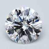 2 Carat Round - Natural Diamond - 2 - D - VS1 - EX - VG - VG