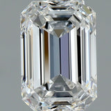 1 Carat Emerald - Natural Diamond - 1.2 - E - VVS1 - EX - EX