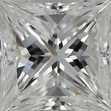 1/2 Carat Princess Cut Natural Diamond - F VVS1 - 0.45ct - VG Cut Grade