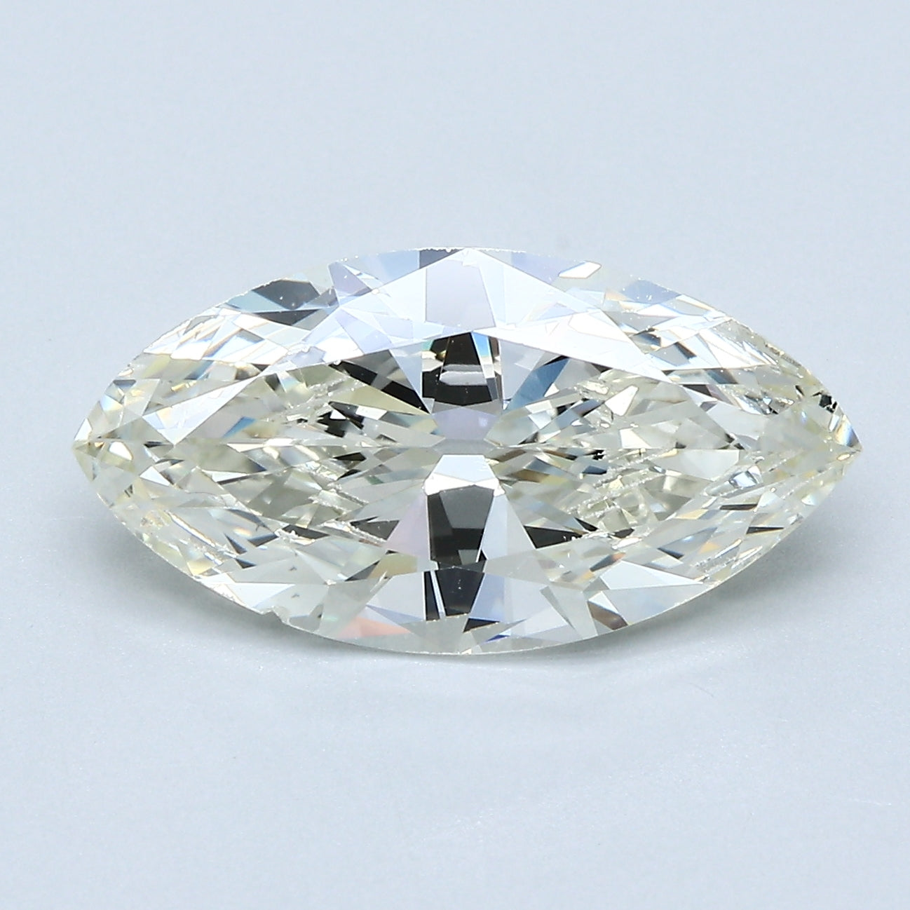 3.5 Carat Marquise Cut Natural Diamond - M VS2 - 3.46ct - VG Cut Grade