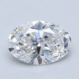 4 Carat Oval - Natural Diamond - 4.02 - E - VS1 - EX - EX