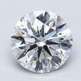 1.5 Carat Round - Natural Diamond - 1.71 - D - I1 - EX - EX - EX