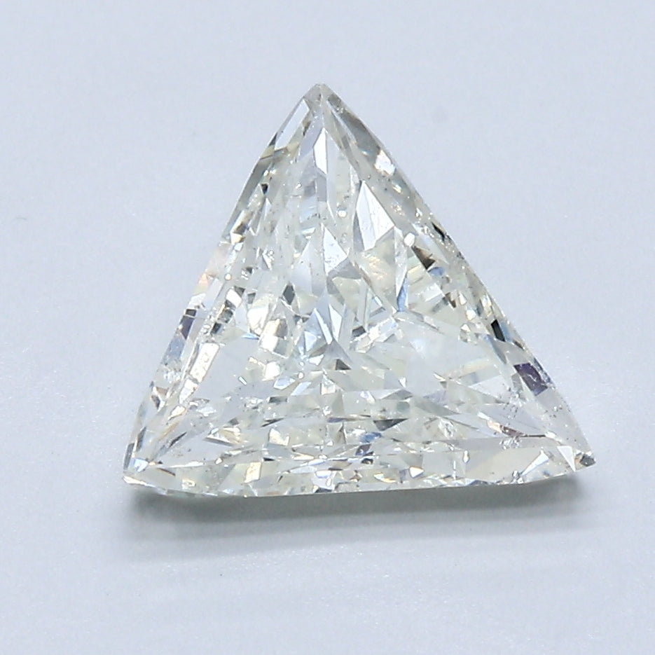 1.5 Carat Triangle Cut Natural Diamond - L SI1 - 1.74ct - VG Cut Grade