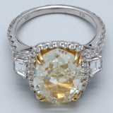 6 Carat Oval - Natural Diamond - 6.01 - FANCY - VS2 - VG - G - G