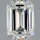 2 Carat Emerald - Natural Diamond - 2.01 - G - VVS1 - EX - EX