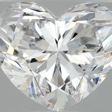 2 Carat Heart - Natural Diamond - 2.01 - D - VS2 - VG - VG
