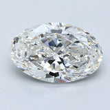 2.5 Carat Oval - Natural Diamond - 2.51 - G - VVS2 - EX - VG
