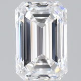 1 Carat Emerald Cut Natural Diamond - D VVS1 - 1.1ct - VG Cut Grade