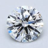 1.5 Carat Round - Natural Diamond - 1.63 - G - VVS1 - EX - EX - EX
