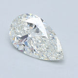 1 Carat Pear - Natural Diamond - 1.2 - H - VS2 - EX - EX - EX