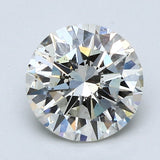 2.5 Carat Round - Natural Diamond - 2.14 - K - SI2 - VG - VG - VG