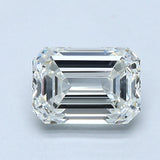 1 Carat Emerald - Natural Diamond - 1.31 - H - VS1 - EX - VG