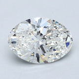 2 Carat Oval - Natural Diamond - 2.02 - G - SI2 - EX - EX