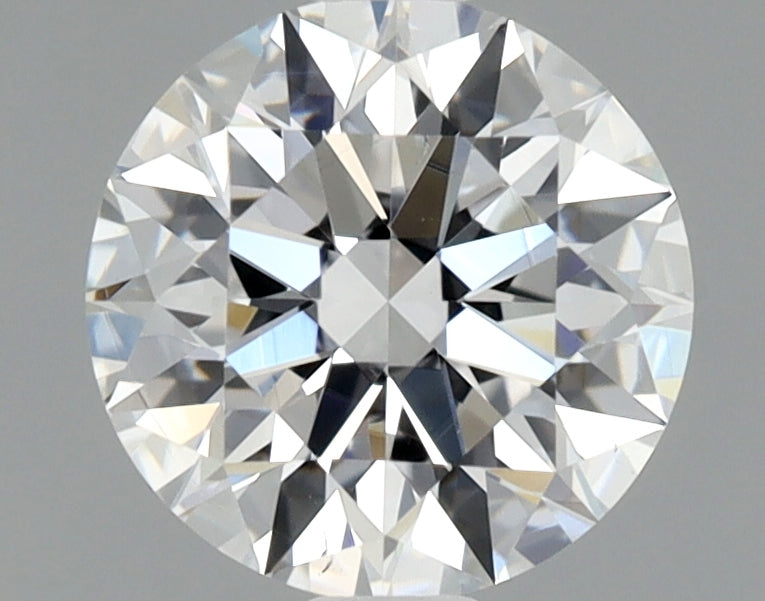 1 Carat Round Cut Natural Diamond - D VS2 - 0.93ct - EX Cut Grade