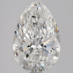 2 Carat Pear Shape Cut Natural Diamond - F IF - 2.01ct - EX Cut Grade