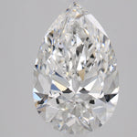 2 Carat Pear Shape Cut Natural Diamond - D VVS2 - 2.01ct - VG Cut Grade