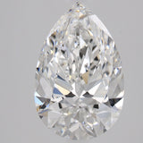 2 Carat Pear Shape Cut Natural Diamond - D VVS2 - 2.01ct - VG Cut Grade