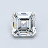 6 Carat Asscher - Natural Diamond - 6.01 - F - VVS1 - EX - EX - EX
