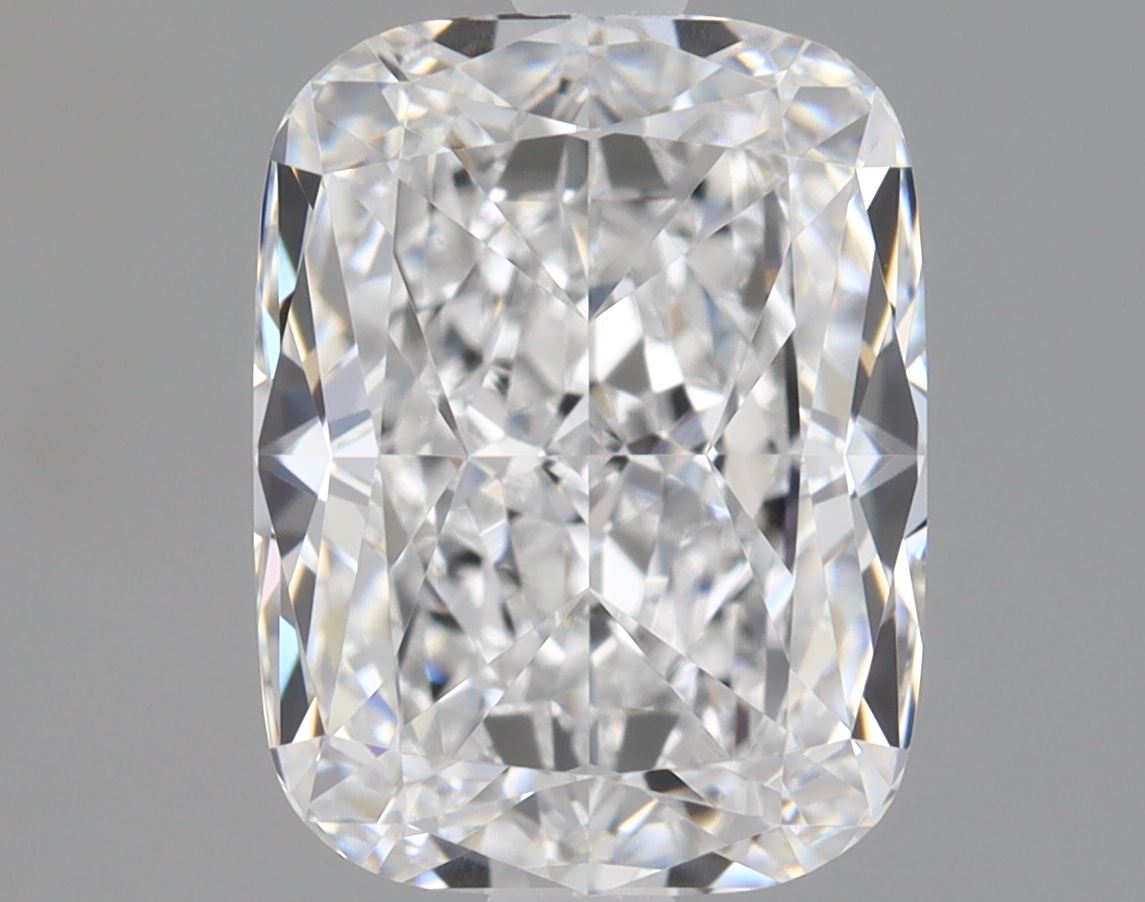 2 Carat Cushion Cut Natural Diamond - D VS1 - 2.02ct - VG Cut Grade