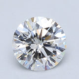 1 Carat Round - Natural Diamond - 1.39 - D - VS2 - VG - VG - G