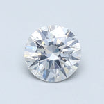 1/2 Carat Round Cut Natural Diamond - E I1 - 0.6ct - EX Cut Grade