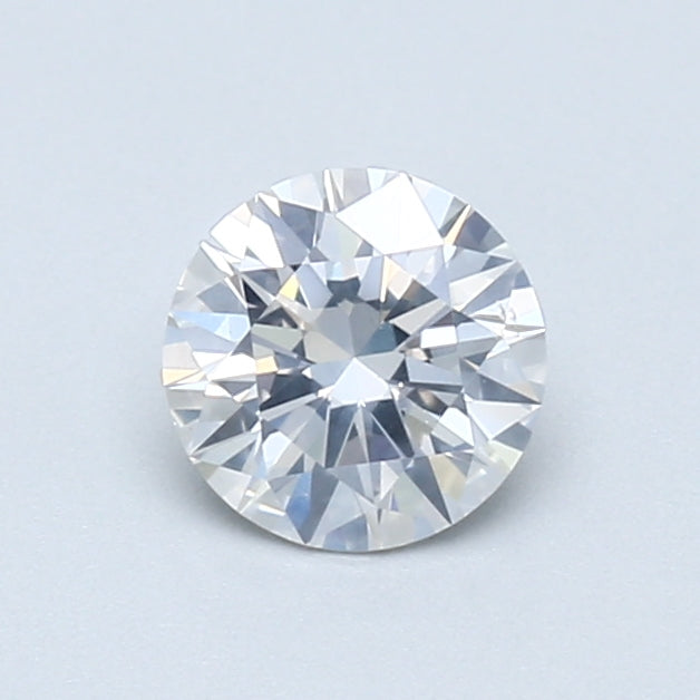 1/2 Carat Round Cut Natural Diamond - E I1 - 0.6ct - EX Cut Grade