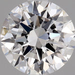 1/2 Carat Round Cut Natural Diamond - D VVS2 - 0.65ct - EX Cut Grade