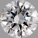 1/2 Carat Round Cut Natural Diamond - D VVS2 - 0.65ct - EX Cut Grade