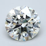 8 Carat Round - Natural Diamond - 8.03 - K - SI2 - EX - EX - EX