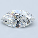 3 Marquise Carat - Natural Diamond - 3 - F - VS2 - VG - VG