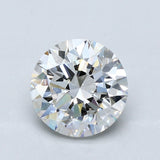2.5 Carat Round - Natural Diamond - 2.66 - H - VS1 - EX - EX - EX