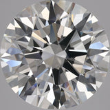 4 Carat Round Cut Natural Diamond - F IF - 4.09ct - EX Cut Grade