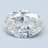 1.5 Carat Oval - Natural Diamond - 1.5 - H - VS2 - VG - VG - EX