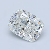 3.5 Carat Cushion - Natural Diamond - 3.53 - G - SI2 - EX - EX