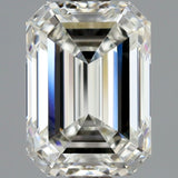 2 Carat Emerald - Natural Diamond - 2.01 - H - VVS1 - EX - EX