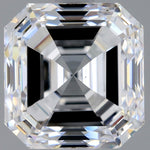 2.5 Carat Asscher Cut Natural Diamond - D VS1 - 2.5ct - VG Cut Grade