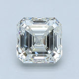 1.5 Carat Asscher - Natural Diamond - 1.5 - J - VS1 - EX - EX