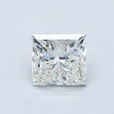 4 Carat Princess - Natural Diamond - 4.02 - J - SI2 - VG - EX - EX