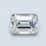 8 Carat Emerald - Natural Diamond - 8.01 - H - VVS2 - EX - EX - EX