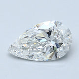 1.5 Carat Pear - Natural Diamond - 1.5 - F - SI2 - VG - EX - VG