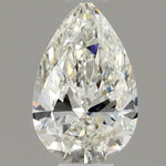 1/2 Carat Pear Shape Cut Natural Diamond - I VVS1 - 0.45ct - EX Cut Grade