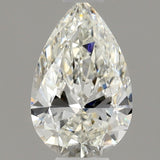 1/2 Carat Pear Shape Cut Natural Diamond - I VVS1 - 0.45ct - EX Cut Grade