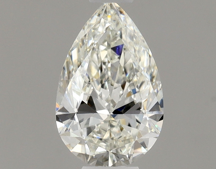 1/2 Carat Pear Shape Cut Natural Diamond - I VVS1 - 0.45ct - EX Cut Grade