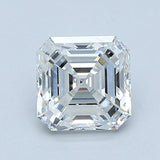 1.5 Carat Asscher - Natural Diamond - 1.5 - H - VVS2 - EX - EX - EX